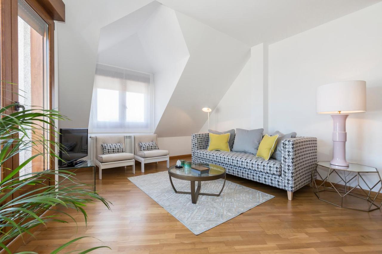 Apartamento Boutique Con Terraza Y Vistas Al Mar. Porto Vilanova Villanueva De Arosa Luaran gambar