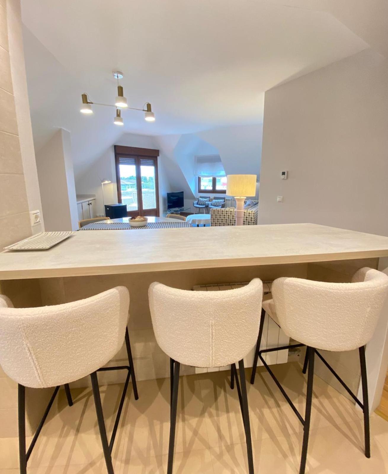 Apartamento Boutique Con Terraza Y Vistas Al Mar. Porto Vilanova Villanueva De Arosa Luaran gambar